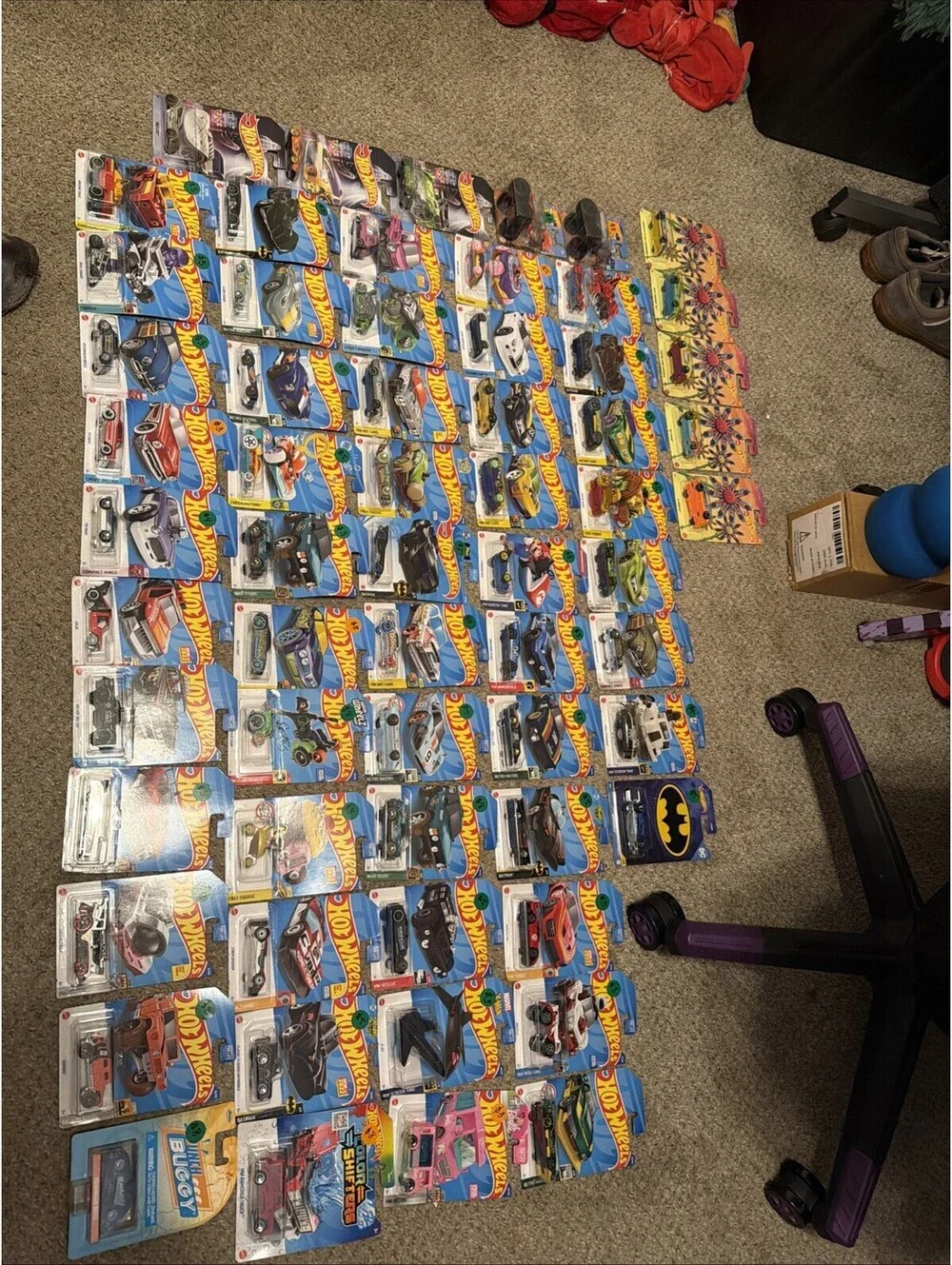 Huge Lot Of Hot Wheels Cars NIB